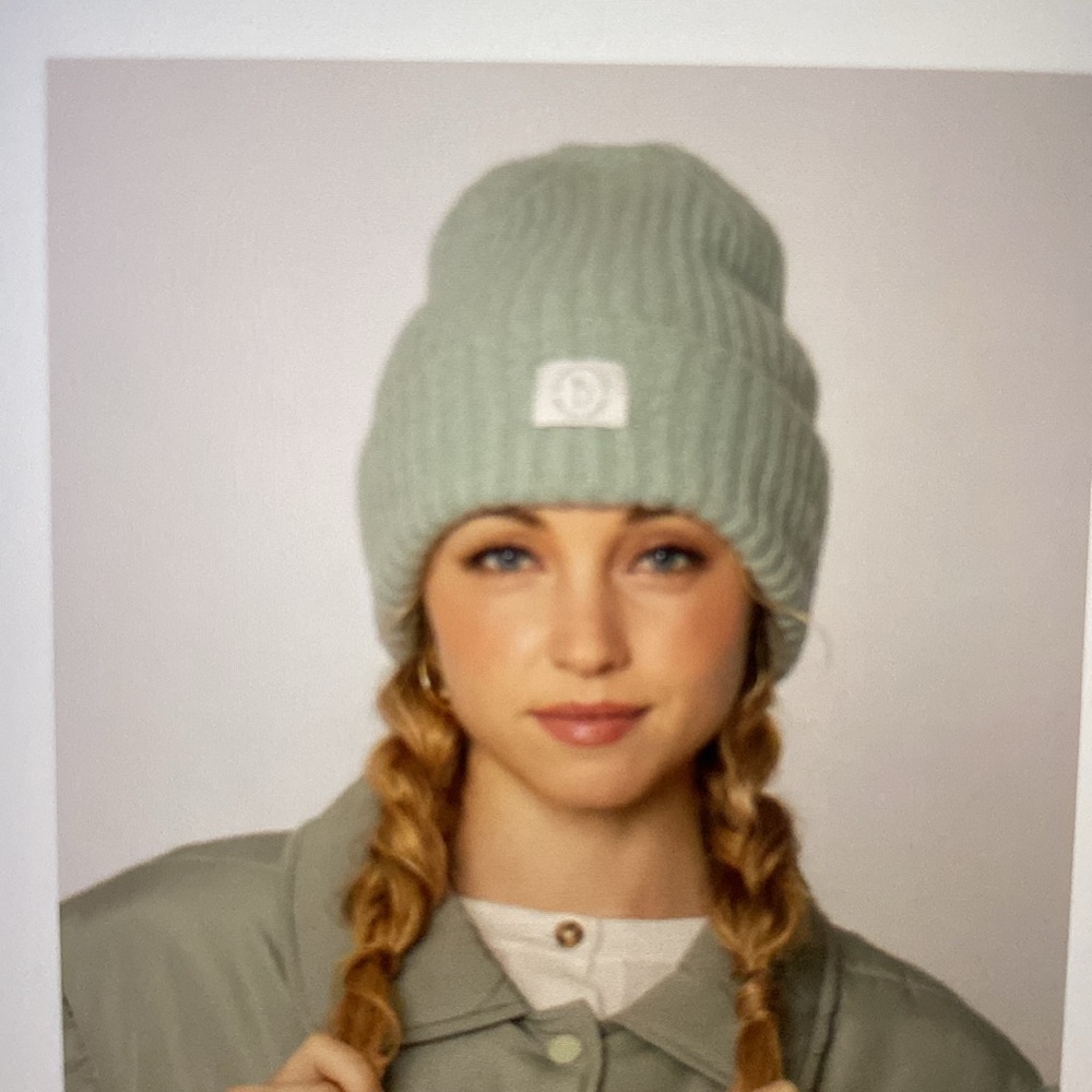 Light Blue Gray Warm Unisex Hat Never Used